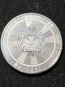 1 TROY OZ .9999 FINE SILVER SCOTTSDALE MINT ROUND