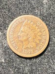 1871 US INDIAN HEAD CENT