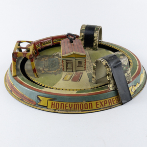 lot 127 image: MARX TOY CO. Honeymoon Express Wind-Up Toy
