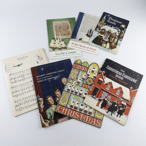 lot 171 image: Group of 8 Christmas Songbooks
