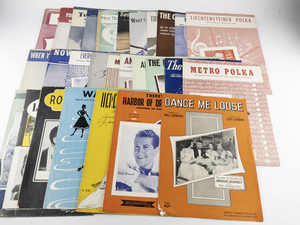 lot 179 image: Group of 25 1940s-1950s Vintage Sheet Music