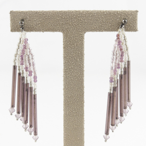 lot 100 image: Jacmel Jewelry Large Chunky Textured Sterling Silver Hinged Wire Hoop Earrings.