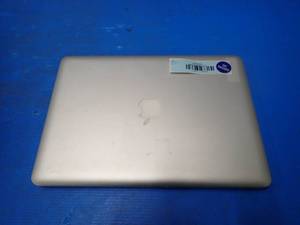 lot 12 image: Apple&nbspMacBookPro9,2 A1278 &nbspINTEL CORE I5-3210M 1.2 Ghz  4GB DDR3 SDRAM  13.3 screen with 1280 x 800 Resolution  Includes IOS and power cable &nbspheavy wear plus&nbspTemp threshold exceeded