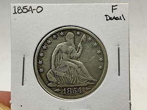 lot 63 image: 1854-O Seated Half