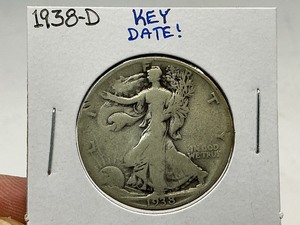 lot 65 image: 1938-D Walker Half
