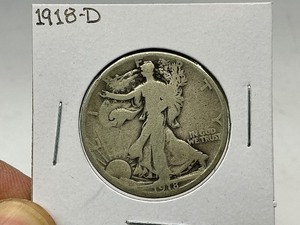 lot 80 image: 1918-D Walker Half