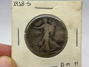 lot 81 image: 1918-S Walker Half