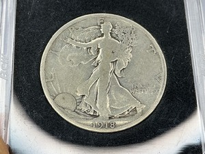 lot 84 image: 1918-S Walker Half