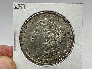 lot 98 image: 1897 Morgan Silver Dollar