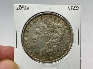 lot 102 image: 1896 Morgan Silver Dollar