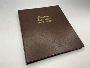 lot 14 image: COMPLETE Set of UNCBU Silver Franklin Half Dollars