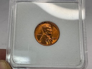 lot 17 image: 1955 Poor Mans Double Die Lincoln Cent