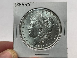 lot 24 image: 1885-O Morgan Silver Dollar