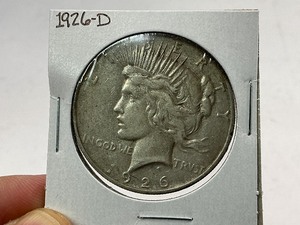 lot 46 image: 1926-D Peace Silver Dollar