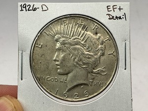 lot 49 image: 1926-D Peace Silver Dollar