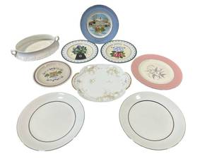 lot 26 image: Vintage Theodore Haviland (11 Wide Plate), English Ironstone, Homer Laughlin, and More
