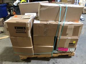 Pallet of Mixed Assorted Flooring Various Models and Conditions    Customer Returns See Pictures