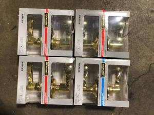 Lot of  Assorted Door Handles Various Models and Conditions  Customer Returns See Pictures