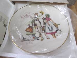 1977 Norman Rockwell Collector Plat...