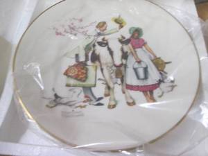 1977 Norman Rockwell Collector Plat...