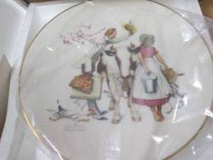 1977 Norman Rockwell Collector Plat...