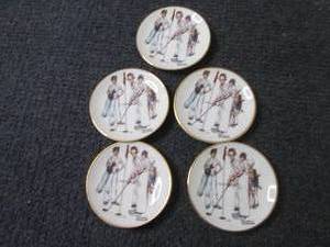 5- Mini Norman Rockwell Collector P...