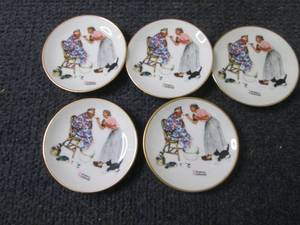 5- Mini Norman Rockwell Collector P...