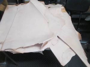 5 Leather Hides...