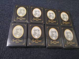 8 Decks Sealed Jack Daniels Playing...