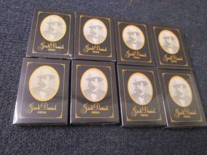 8 Decks Sealed Jack Daniels Playing...