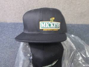 12 Mickeys Logo Baseball Caps...