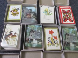 8 Boxed Decks Playing Cards...