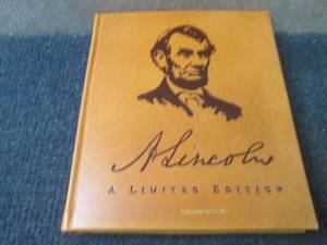 Limited Edition Abe Lincoln Book...