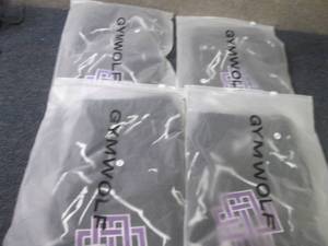 4 pr GymWolf Large Mens Shorts NWT...