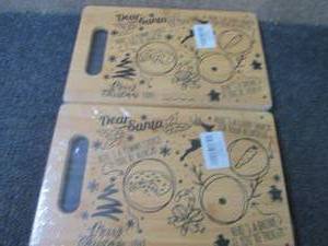 2 Holiday Gift Cutting Boards...