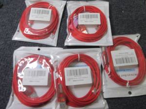 5- USB to RJ12 Cables...