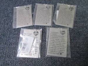 5- Metal Love Gift Cards...