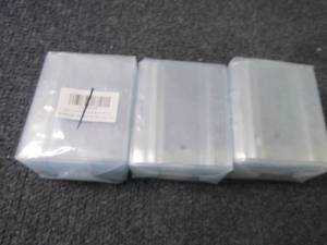 3- 40 pks Card Protectors...