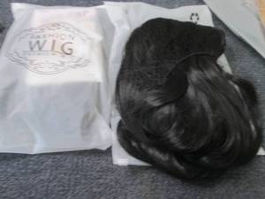 2 Dark Brown Wigs...