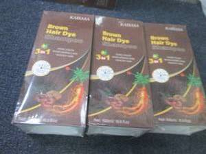 3- 500 ml Kaisasa Brown Hair Dye Sh...
