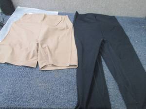 Size 8 Biker shorts, Size M Legging...