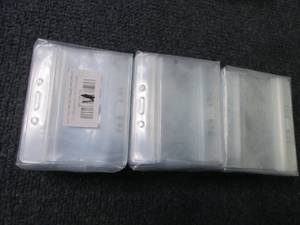3- 40 pks Card Protectors...