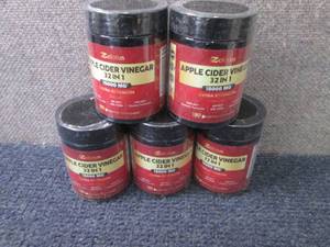 5- 180 ct Apple Cider Vinegar 32 in...