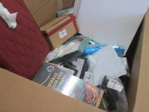 Box of Assorted Small Overstock Ite...