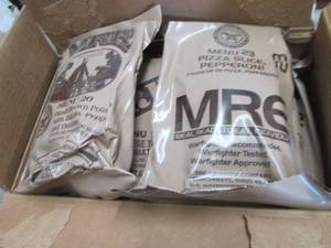 Unsealed Case of 12 MREs Meal Read...