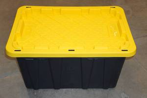lot 7 image: HDX 27 Gallon Tough Tote