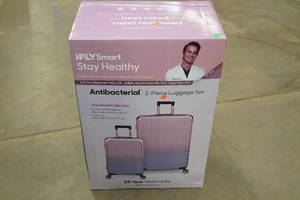 lot 8 image: iFly Antibacterial 2-Piece Luggage Set