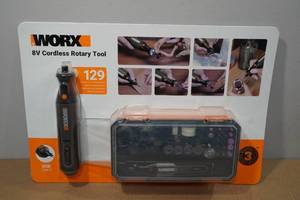 lot 44 image: Worx 8V Cordless Rotary Tool