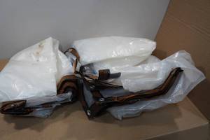 lot 156 image: 2 12x10 Anti-Tear Clear Waterproof Tarps