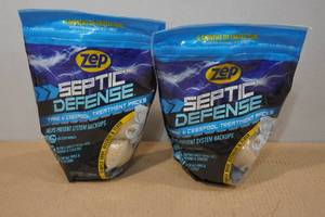 lot 181 image: 2 Zep Septic Defense Tank & Cesspool Treament Packs